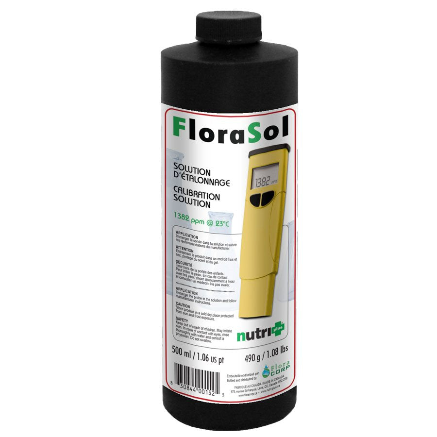 Calibration 1382 ppm pour l' EC meter